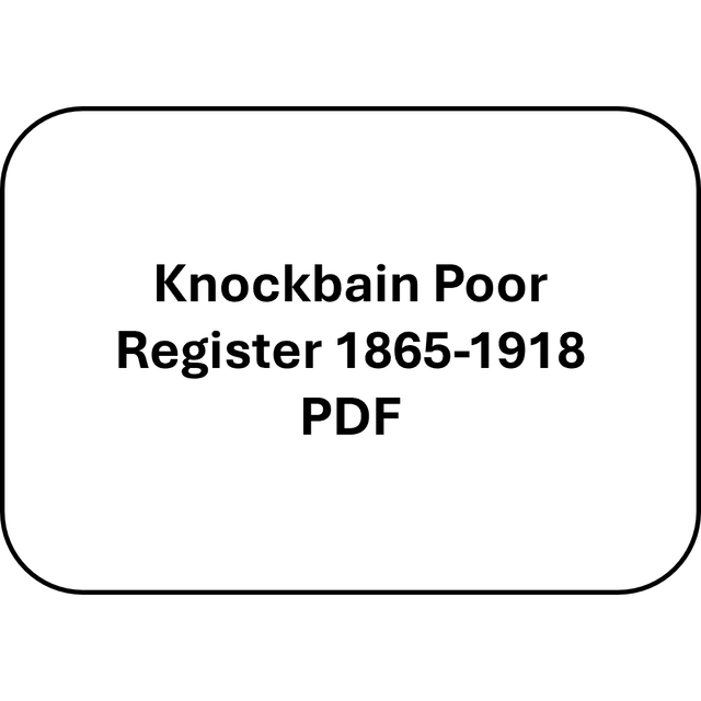 Knockbain Poor Register 1865-1918 (PDF)