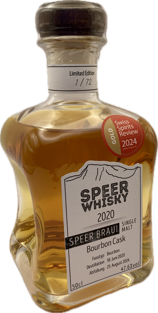 Whisky 2020 Bourbon Cask (47,6%, 5dl)