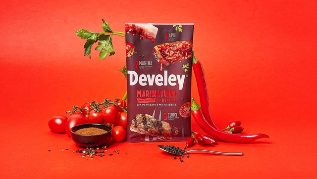 MARINATURA CLASSICA CON POMODORO E MIX DI SPEZIE 200 GR DEVELEY