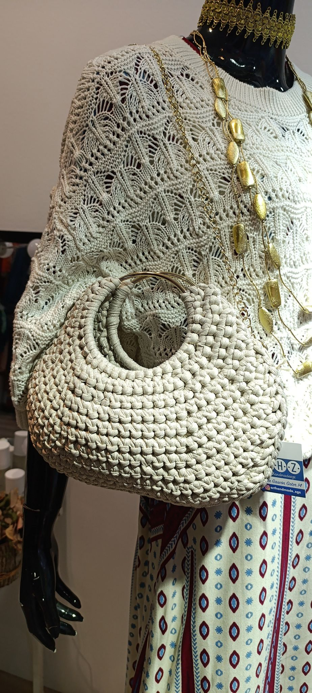 Bolso handmade Medialuna