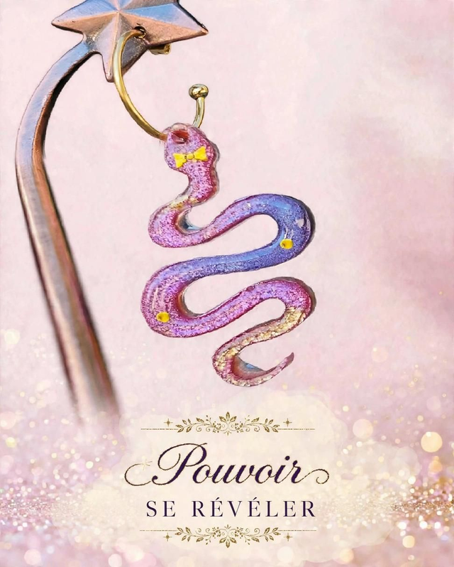 Boucles d'oreilles 'Mélusine'