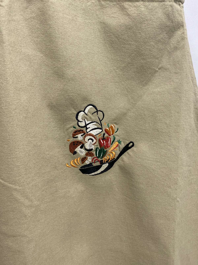 Tablier personnalisé brodé