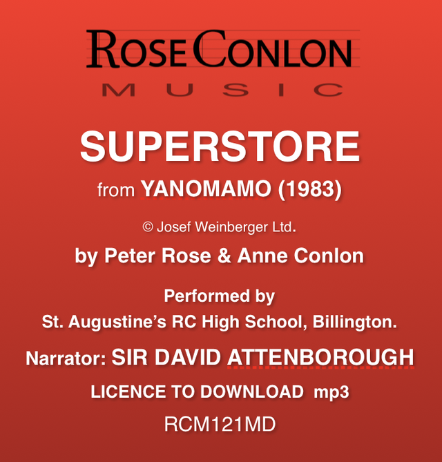 SUPERSTORE RCM121MD (mp3) from Yanomamo 1983  by Peter Rose &amp; Anne Conlon