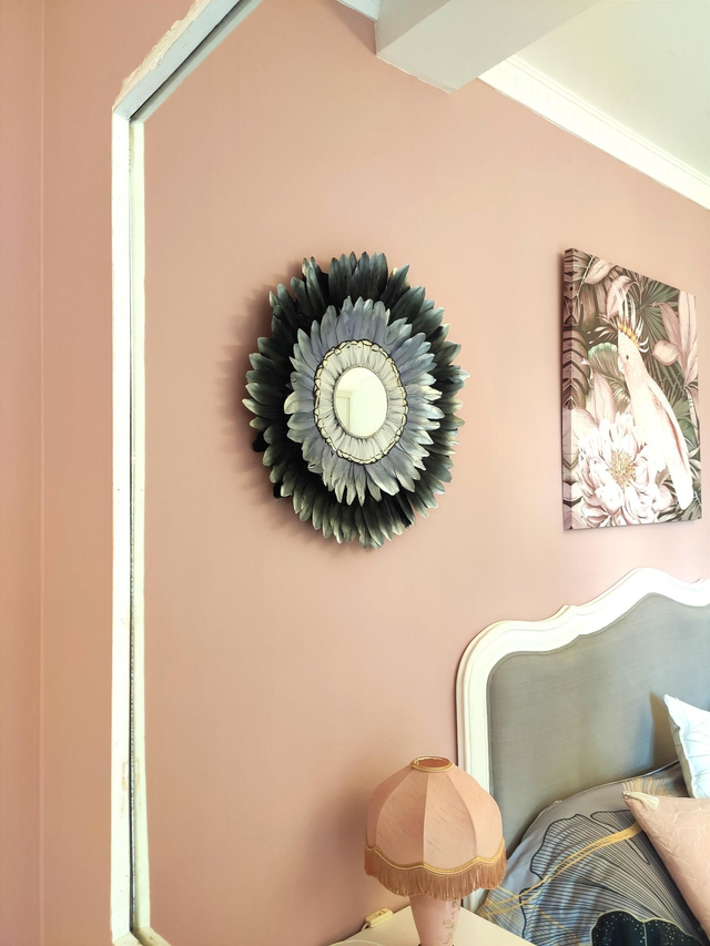 Jujuhat plumes noires et grises + argent et Faisan 