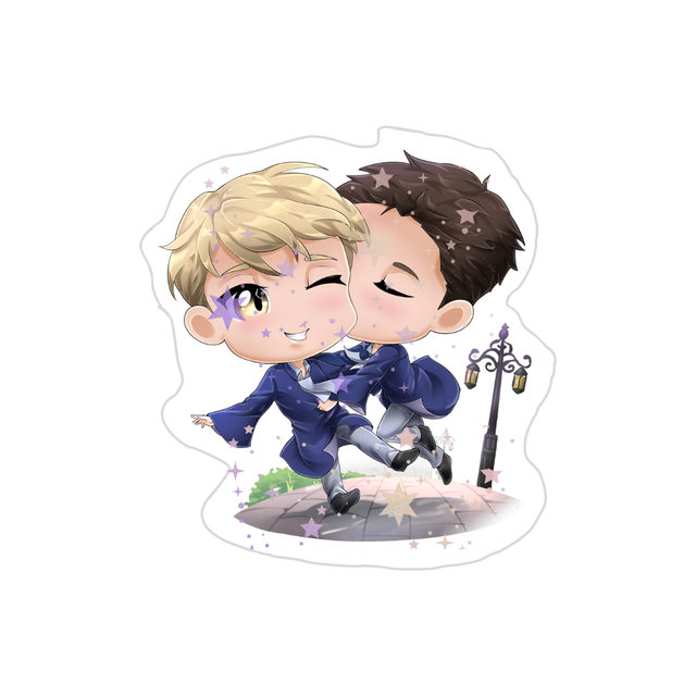 Sticker Benedict &amp; Jordan (Vancouver Confidential)