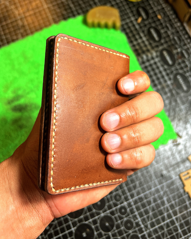 Carteira de Couro Slim Mini Odense