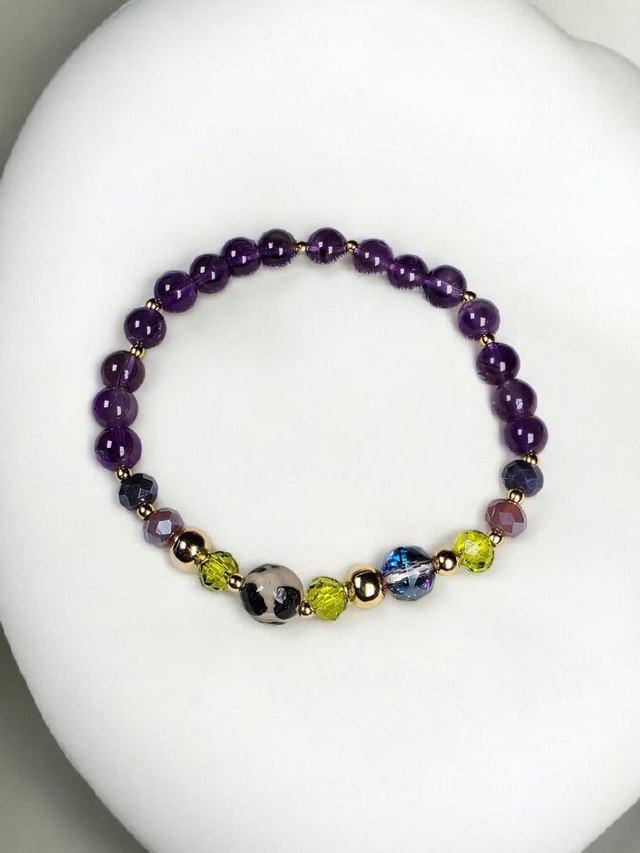 Armband 'Amethyst Magic'