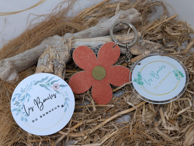 Porte clés Les boucles du bonheur pc038