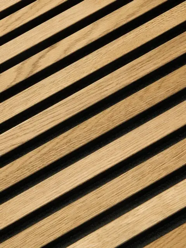 Woodupp Akupanel 300 Chêne brun Rustique Feutre Noir (Réf-1054)