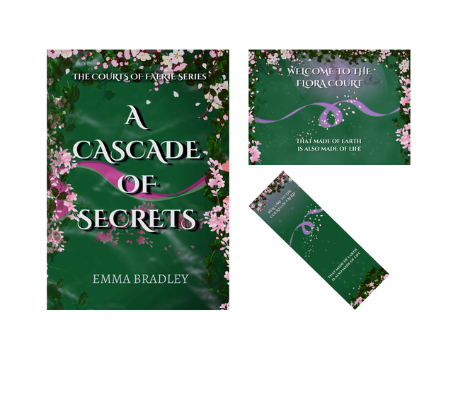 A Cascade of Secrets (signed with postcard and bookmark!) 