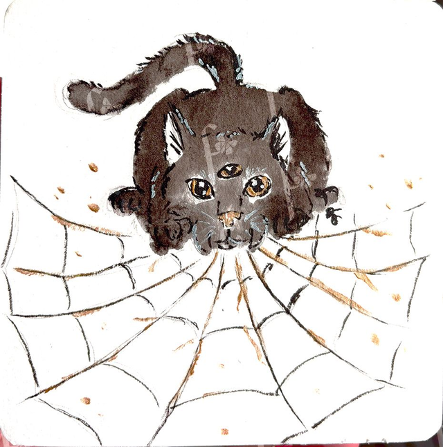 Inktober 02 - Tisser