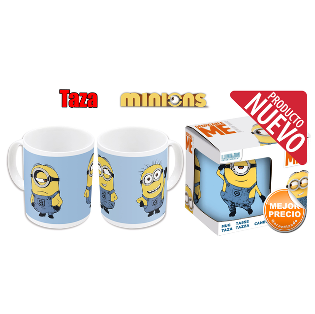 TAZA 325 ml MINIONS