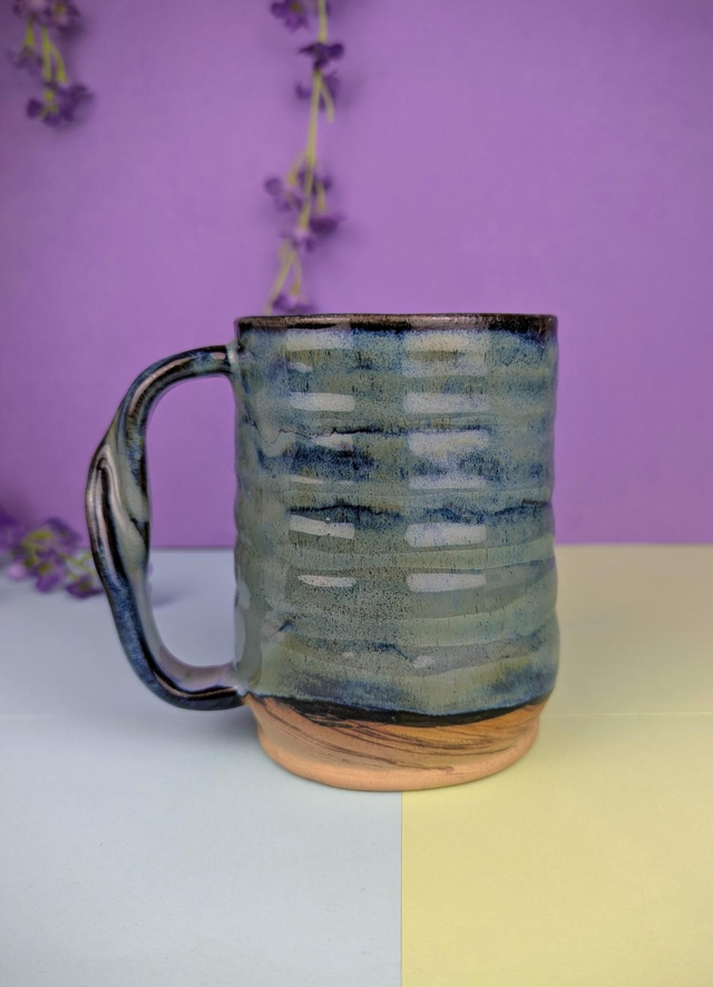Tankard - blue twist