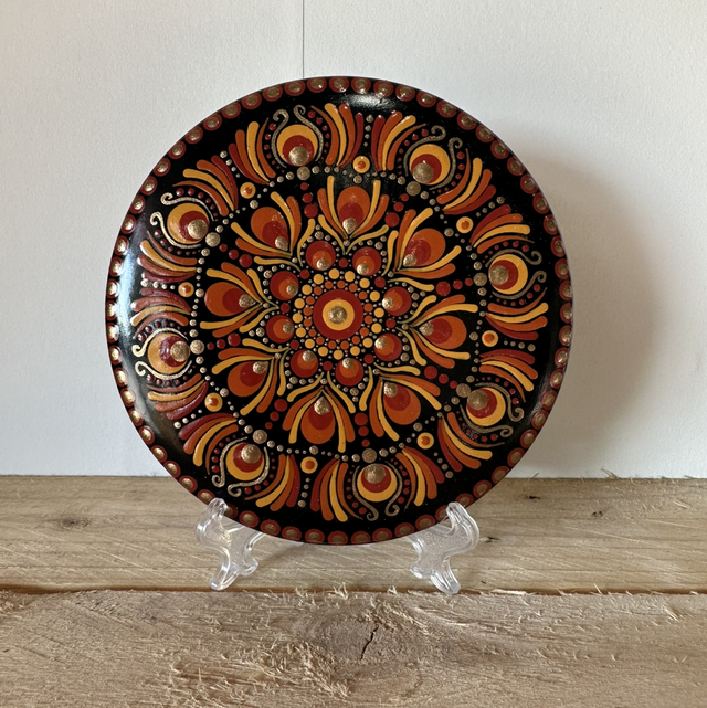 Hand Painted Mandala 