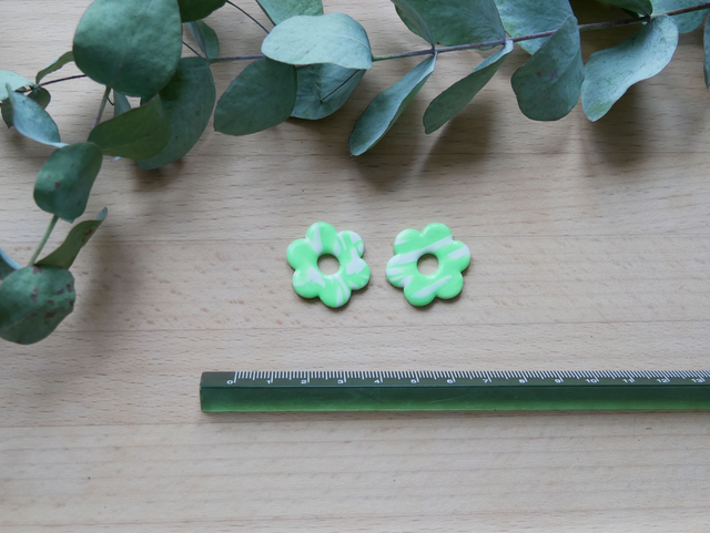 Bloom Rayé White Green Fluo