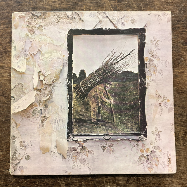Led Zeppelin IV 1971 LP Vinyl Record Atlantic Album 1st UK pressing Peter Grant