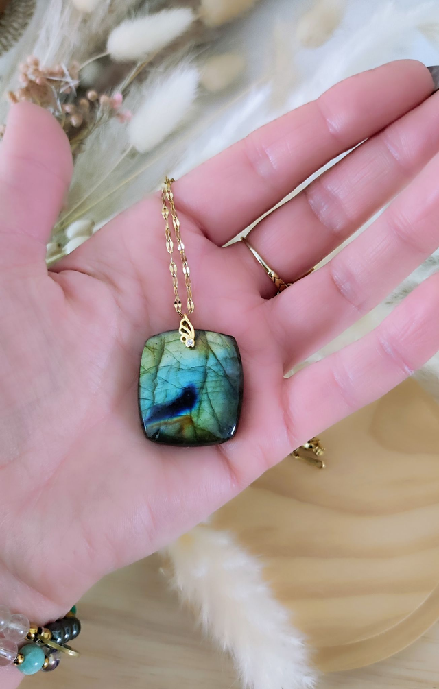 Pendentif Labradorite N°47