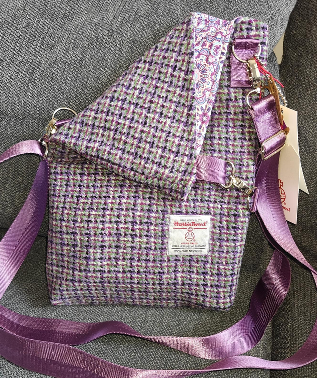 Harris tweed Glencoe bag 