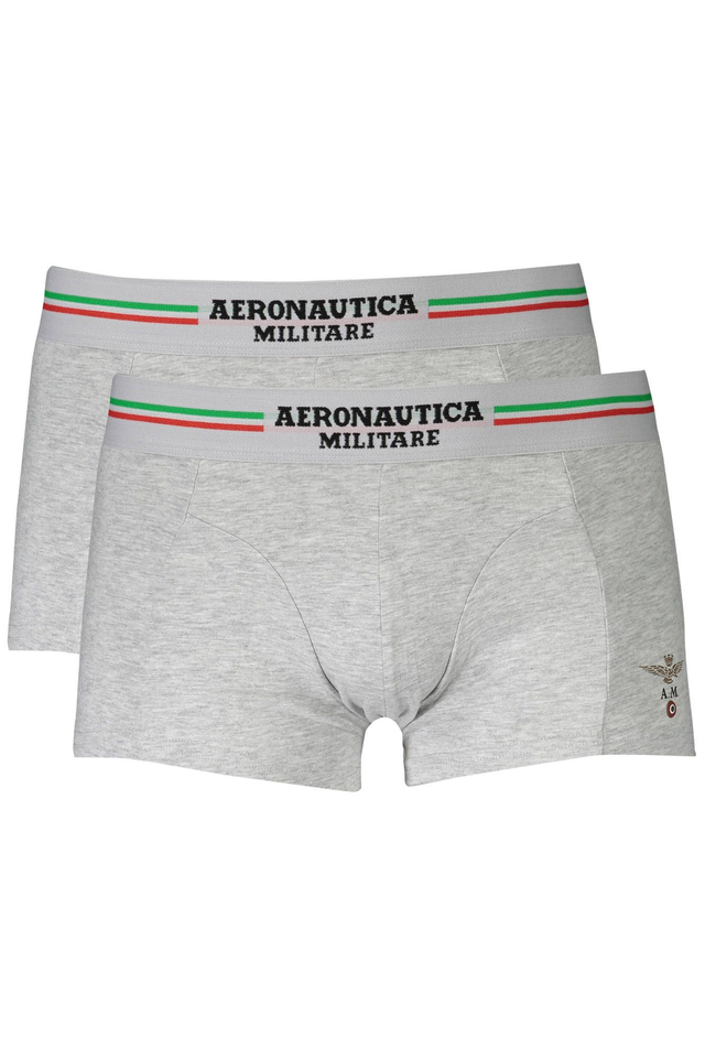 AERONAUTICA MILITARE BOXER UOMO GRIGIO