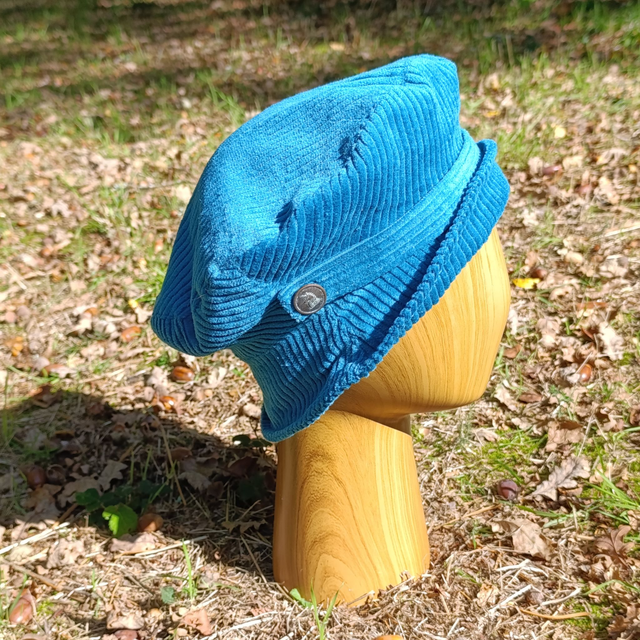 Chapeau Florence en velours côtelé