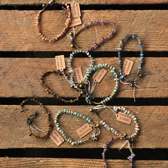 Raw Crystal Bracelet