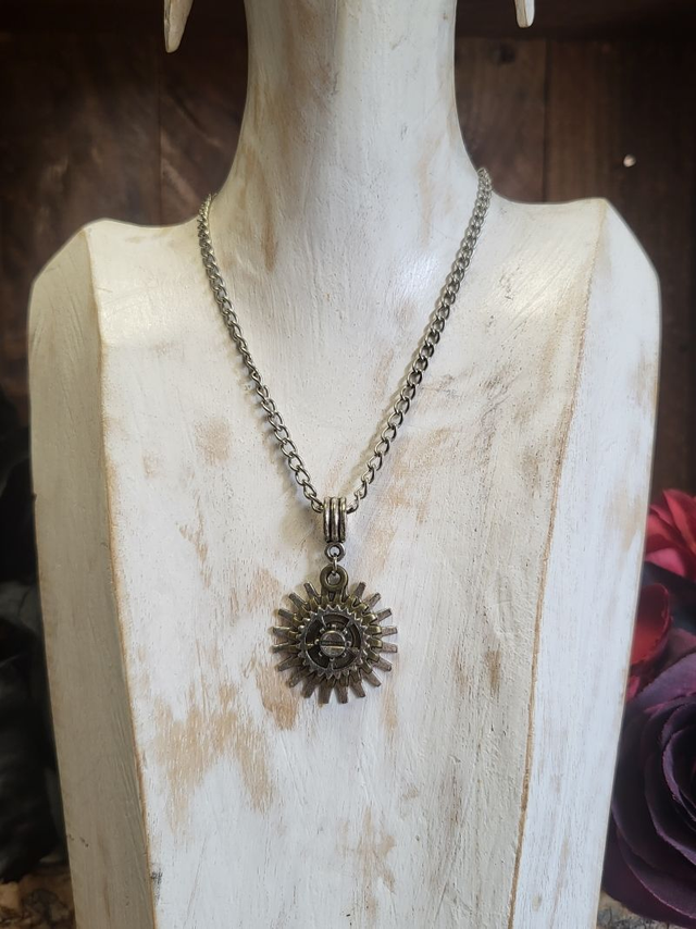 Collier "Rouages du Temps"