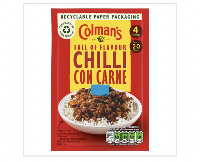 Colman's Chilli Con Carne Recipe Mix 50 g