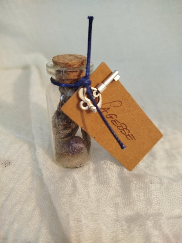 Fiole de protection "Sagesse"