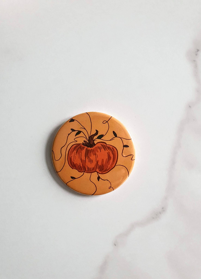 Autumn Pumpkin badge
