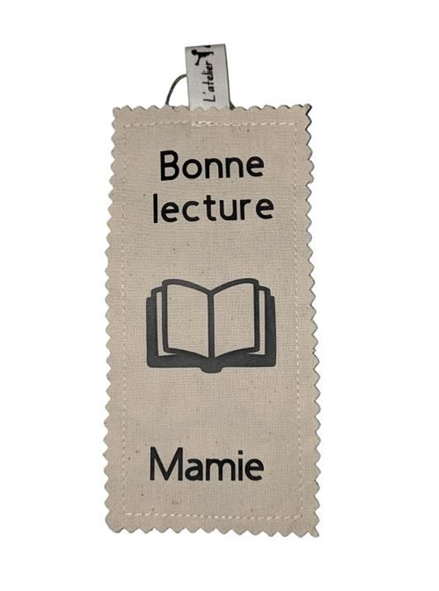 Marque-page en tissu