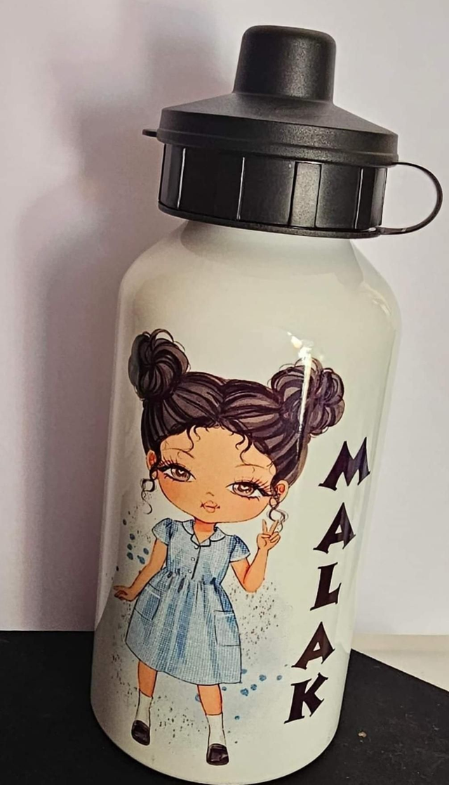Personalised Water Bottle - School Uniform