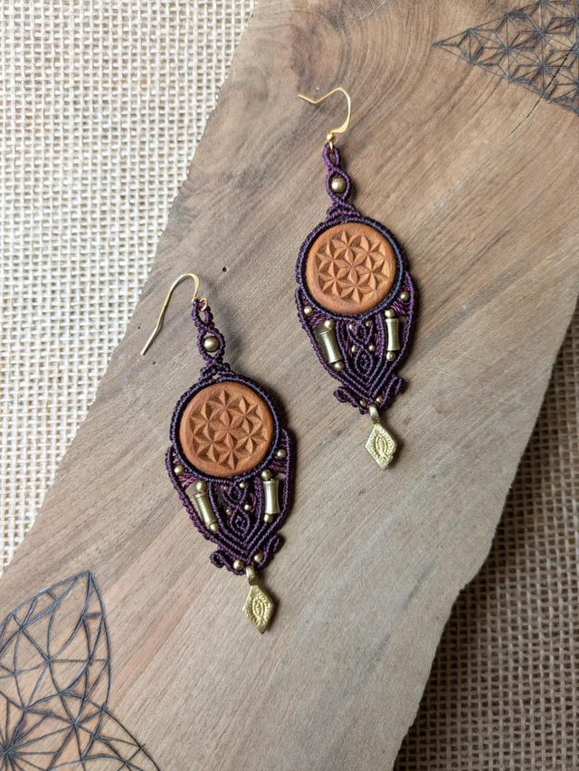 Boucles d'oreille Althéa
