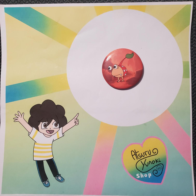 Bulbmin / Rainbow Badges / Serie 10 / Pikmin  (Design by Atsuru_Yunoki (me) )