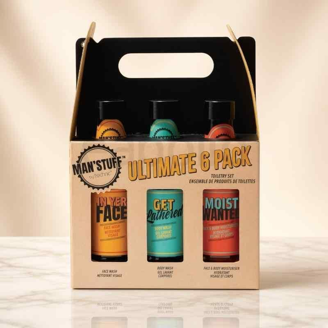 Technic Man's Stuff Ultimate 6 Pack Gift Set | Men's Grooming
