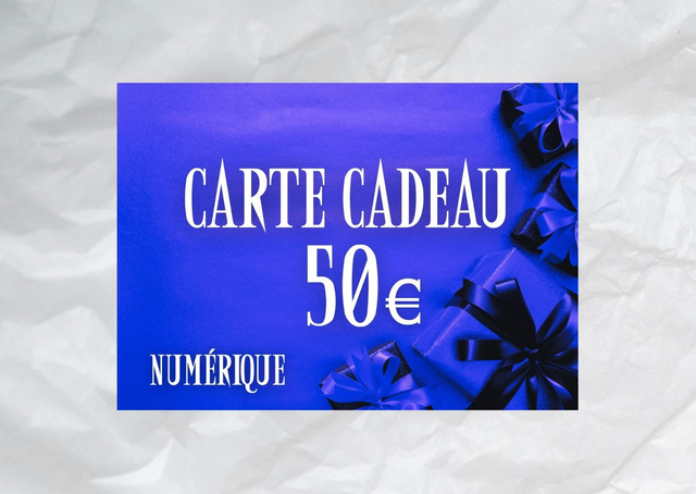 Carte cadeau Horreur 50€ -  version numérique