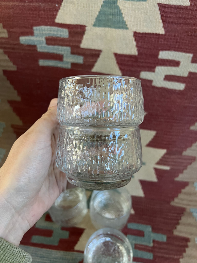 Ravenhead Siesta vintage glasses (Price per dish)