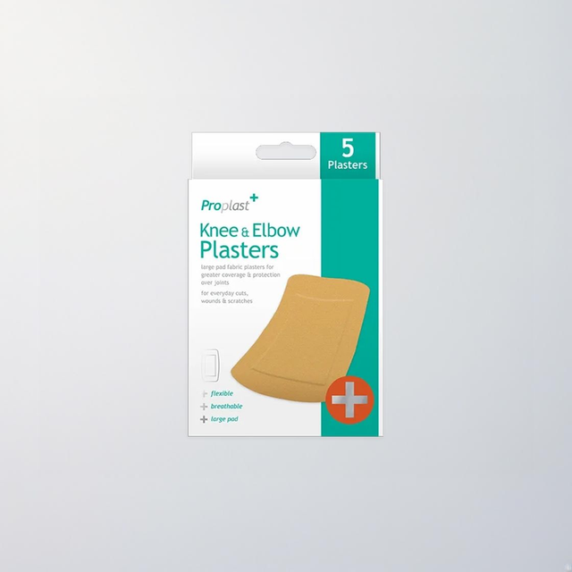 Knee & Elbow Plasters - 5 Pack