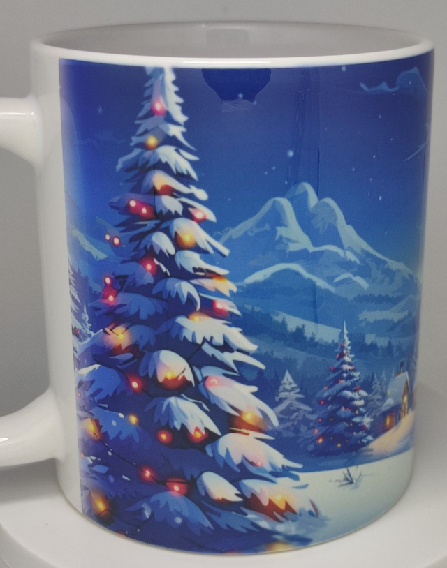 Mug paysage de Noël