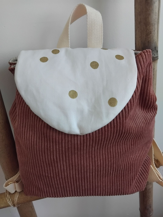 Sac à dos ROSE / OR