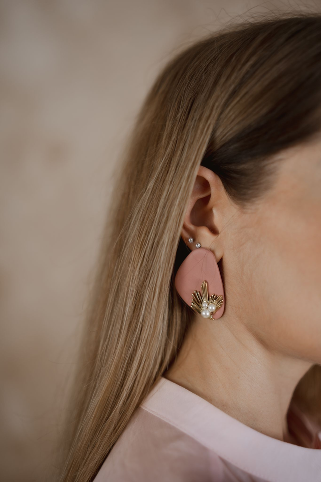 Polymer Clay Earrings ~ Eternal