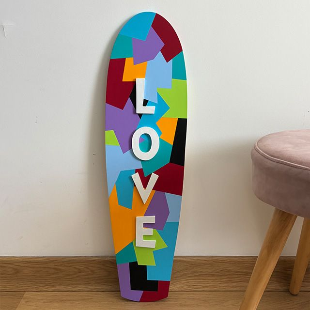 Planche de surf &quot; LOVE &quot;