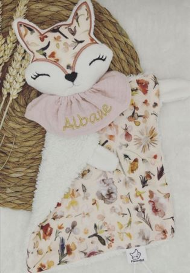 Commande renard Teddy personnalisé pour Charlotte Lardreau "Terminer"