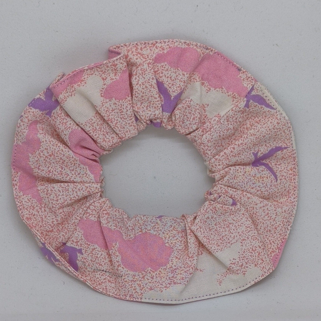 chouchou rose violet