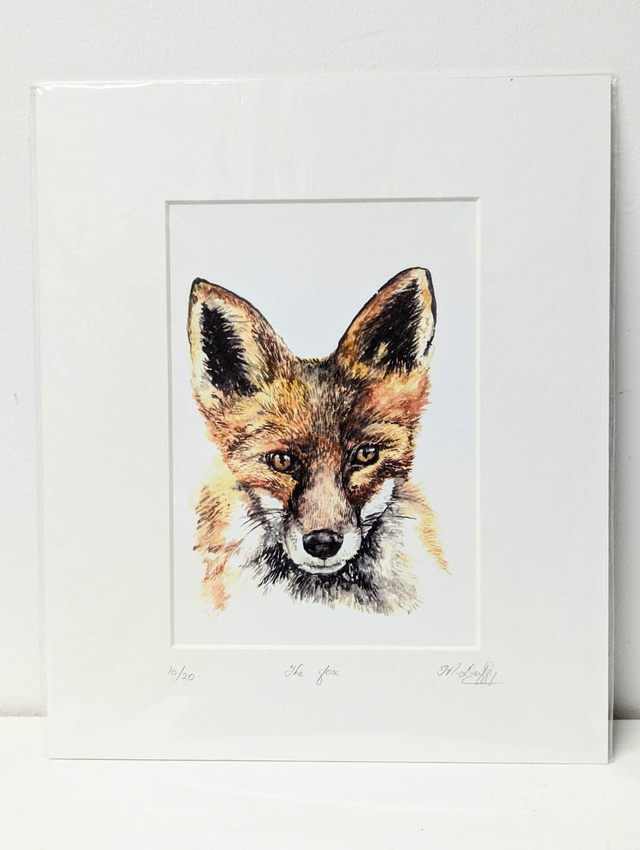 Limited Edition Print by Mairead Duffy - &#039;The Fox&#039;