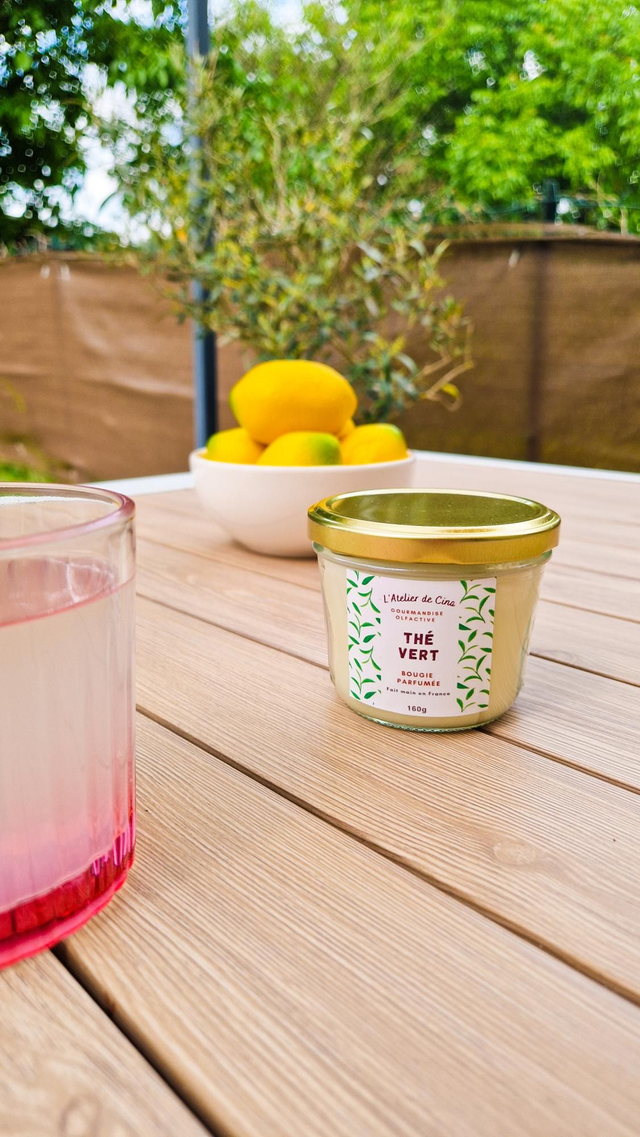 Bougie parfumée - Thé vert