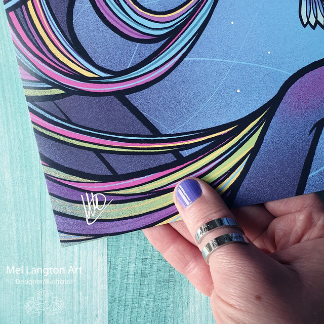 Hummingbird A4 Print