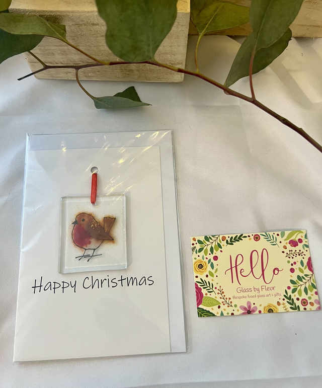 Robin Christmas Card