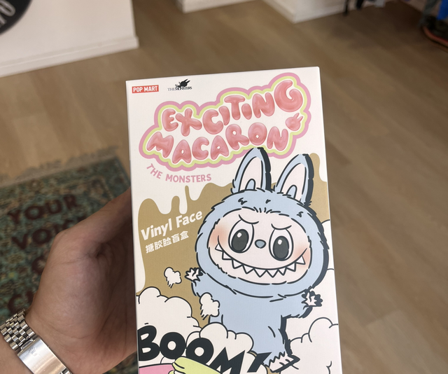 Labubu exciting macarons 