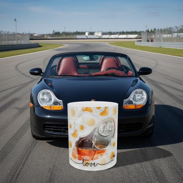 F6FM 996 Fried Egg Love Mug