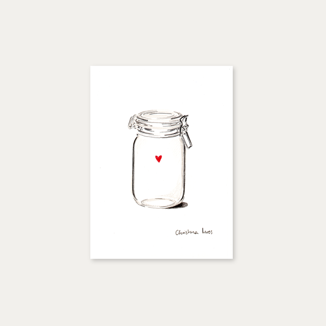 Luft und Liebe Glas